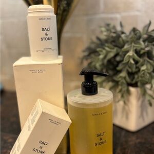 NEW Salt & Stone Neroli & Basil Body Care Bundle BEST SELLER